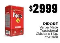 Diarco Pipore - yerba mate tradicional clásica x 1 kg. cód:18630 oferta