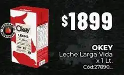 Diarco Okey - leche larga vida x 1 lt oferta