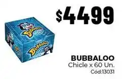 Diarco Bubbaloo - bubbaloo chicle x 60 un. cód:13031 oferta