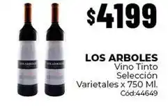 Diarco Los arboles - vino tinto selección varietales cód:44649 oferta