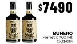 Diarco Buhero - buhero fernet x 700 ml. cód:24384 oferta