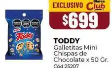 Diarco Toddy - galleittas mini chispas de chocolate cód:25207 oferta