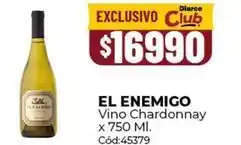 Diarco Vino chardonnay x 750 ml. cód:45379 oferta