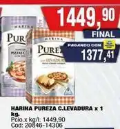 Maxiconsumo Pureza - harina pureza c.levadura x 1 kg. pcio.x kg/l: 1449,90 cod: 20846-14306 oferta