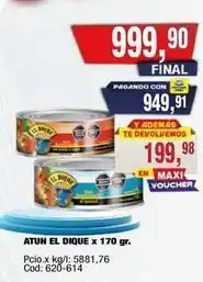 Maxiconsumo El dique - atun el dique oferta