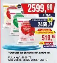 Maxiconsumo Yogurt oferta