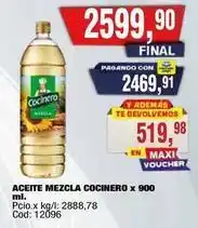 Maxiconsumo Cocinero - aceite mezcla oferta