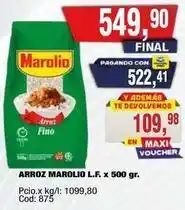 Maxiconsumo Marolio - arroz marolio l.f oferta