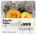Disco Zapallo inglés oferta