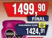 Maxiconsumo Exceso en azucares oferta