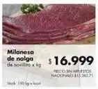 Milanesa de nalga