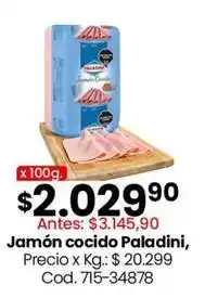 Coto Paladini - jamón cocido oferta