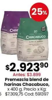 Coto Chacabuco - premezcla blend de harinas oferta