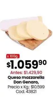 Coto Queso mozzarella oferta
