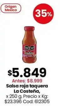 Coto Origen - salsa roja taquera oferta