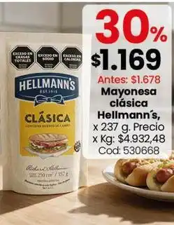 Coto Hellmann's - mayonesa clásica oferta