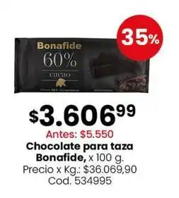 Coto Bonafide - chocolate para taza oferta