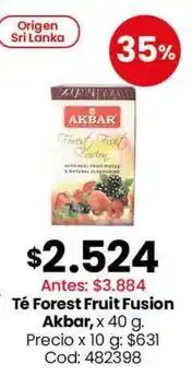 Coto Origen - té forest fruit fusion oferta