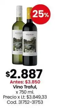 Coto Vino traful x 750 ml oferta