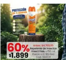 Coto Repelente de insectos insect free, x 150 ml oferta