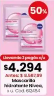 Coto Nivea - mascarilla hidratante oferta