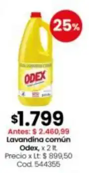 Coto Odex - lavandina común oferta