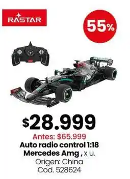 Coto Origen - auto radio control 1:18 mercedes amg, x u. cod. 528624 oferta