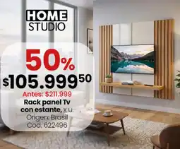 Coto Origen - rack panel tv con estante, x u. cod. 622496 oferta