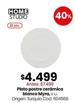 Coto Origen - plato postre cerámica myra oferta