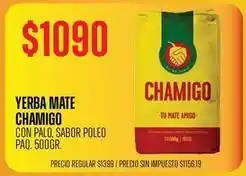 Supermercados Vea Chamigo - yerba mate oferta
