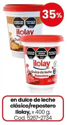 Coto Ilolay dulce de leche clásico/repostero oferta
