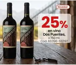 Coto Dos puentes vino oferta