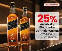 Coto Johnnie Walker Black Label oferta