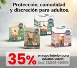 Coto Velvet ropa interior para adultos oferta