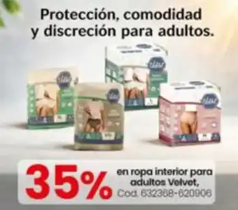 Velvet ropa interior para adultos