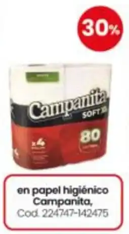 Coto Campanita papel higiénico oferta