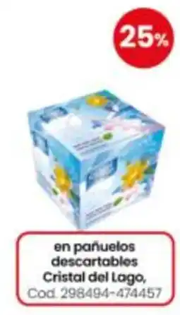Coto Cristal del Lago pañuelos descartables oferta