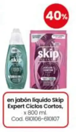 Coto skip jabón liquido Expert Ciclos Cortos oferta