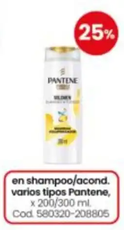 Coto Pantene shampoo/acond. oferta