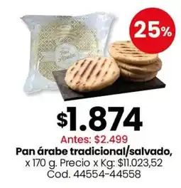 Coto Pan árabe tradicional oferta