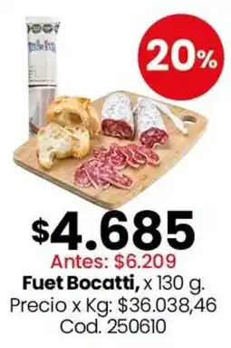 Coto Fuet Bocatti oferta