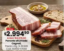Coto Cagnoli panceta ahumada oferta