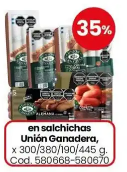 Coto Unión Ganadera salchichas oferta