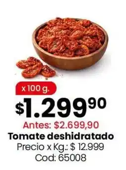 Coto Tomate deshidratado oferta