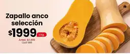 Coto Zapallo anco selección oferta