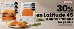 Coto Latitude salmones ahumados congelados oferta