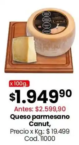 Coto Canut queso parmesano oferta