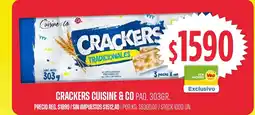 Supermercados Vea Cuisine & Co crackers tradicionales oferta