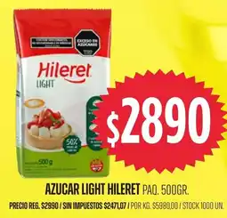 Supermercados Vea Hileret azucar light oferta
