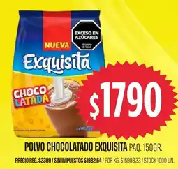 Supermercados Vea Exquisita polvo chocolatado oferta